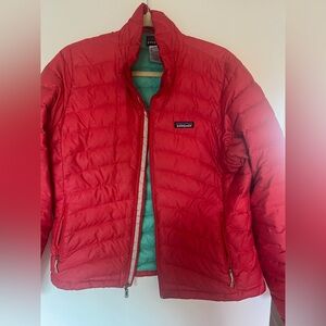 Patagonia down sweater women puffer jacket large